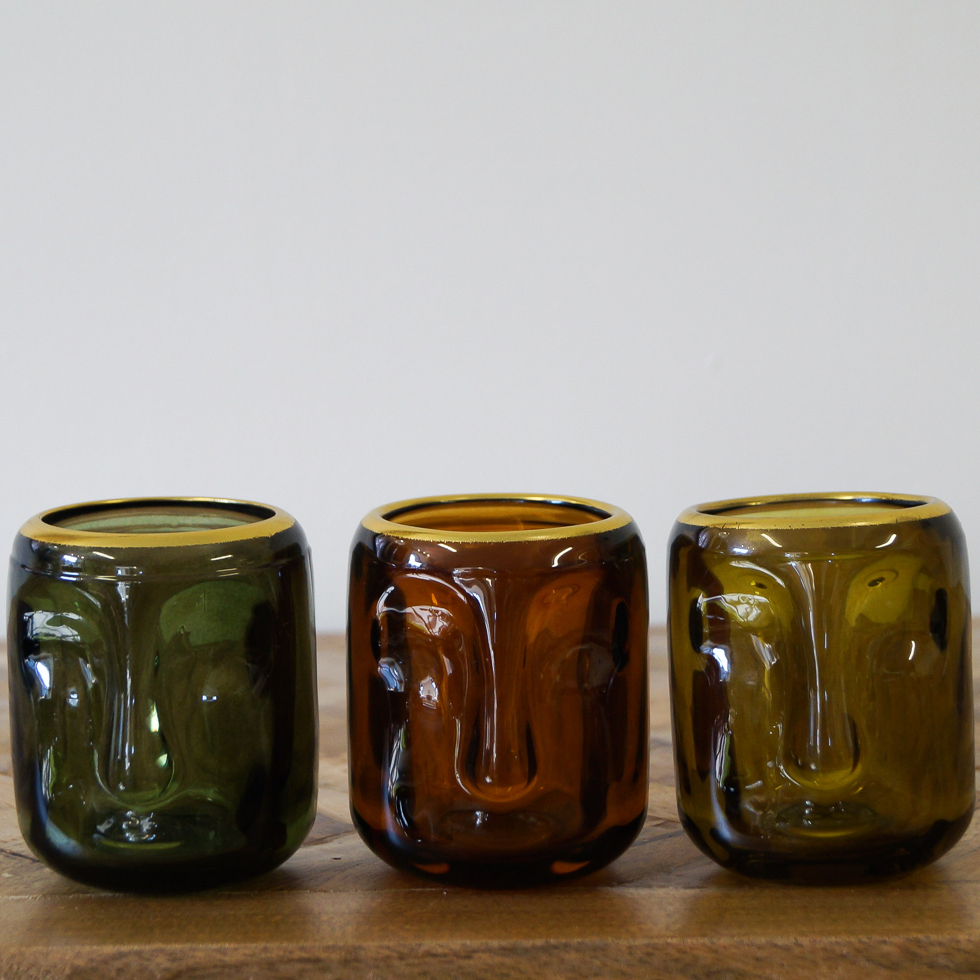 THREE TEA LIGHT HOLDER