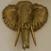 Gold Elephant Head