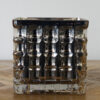 Large Gold Square Tea-light Holder