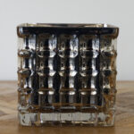 Large Gold Square Tea-light Holder