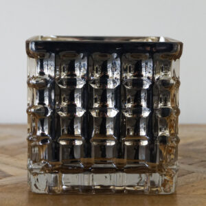 Large Gold Square Tea-light Holder
