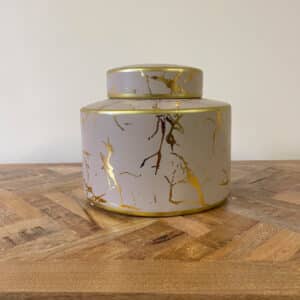 Small pink jar