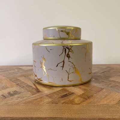 Small pink jar