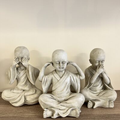 Set Of 3 Monks